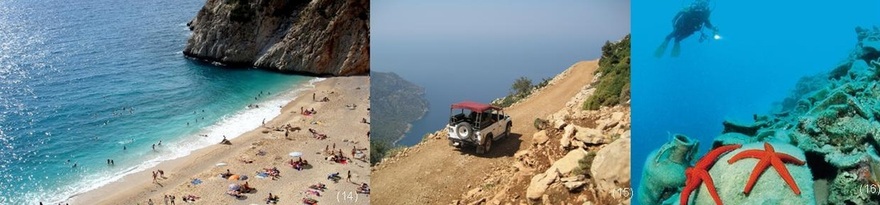 Antalya, photo, fotoğraf, Kaputas Public Beach, Kalkan, Kaş, Jeep Safari, Scuba Diving